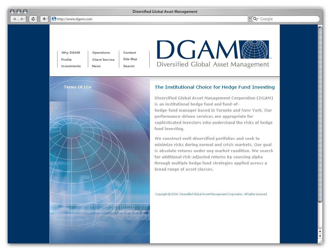 DGAM (Diversified Global Asset Management